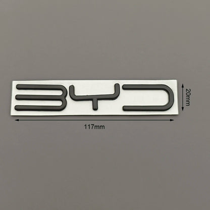3D Metal BYD Logo Car Emblem Badge Rear Trunk Sticker Accessories For BYD - NeoBYD