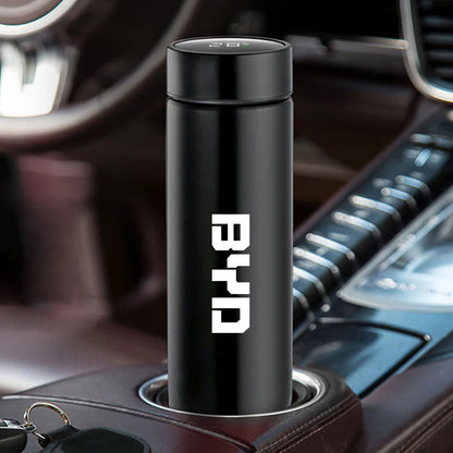 Car Intelligent Thermos Bottle For BYD Tang F3 E6 Atto 3 Yuan Plus Song Max F0 G3 I3 Ea1 Dmi 2din 2014 G6 Pro Auto Accessories - NeoBYD