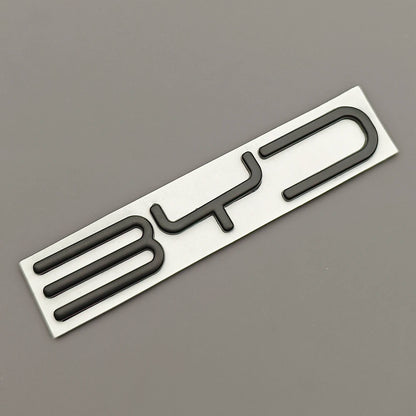 3D Metal BYD Logo Car Emblem Badge Rear Trunk Sticker Accessories For BYD - NeoBYD
