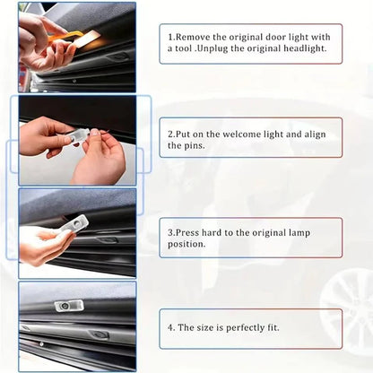 Car Door Welcome / Exit Warning Night Lights For BYD - NeoBYD