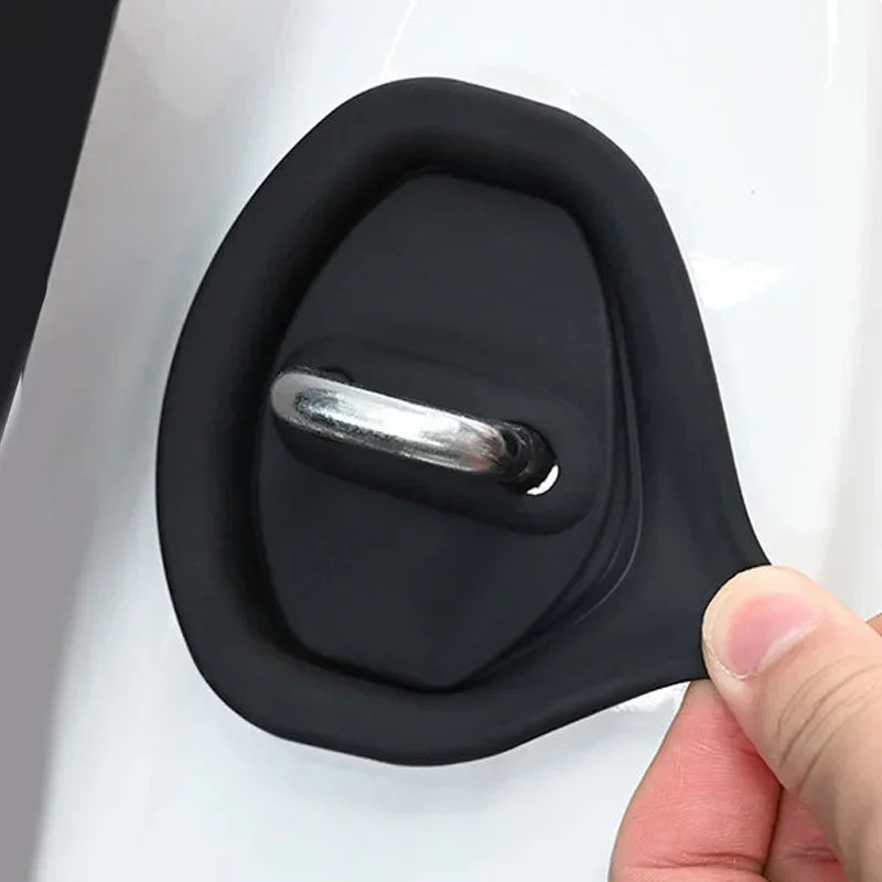 Silicone Car Door Lock Buckle Anti-collision Protective Cover For BYD - NeoBYD