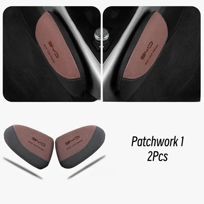 Suede Car Leg Protection Mat for BYD Atto 3 / Yuan Plus / Seal / Dolphin / Seagull / Song Plus / Seal U