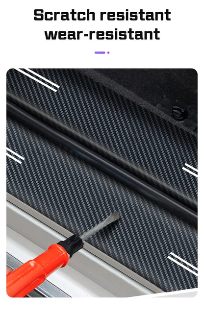 Car Door Threshold Protective Carbon Fibre Sticker For BYD - NeoBYD
