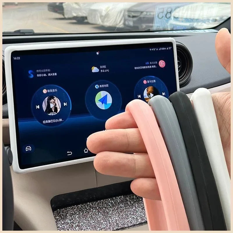 Silicone Protective Frame Edge Cover Central Control Navigation Screen Protector Trim For BYD - NeoBYD