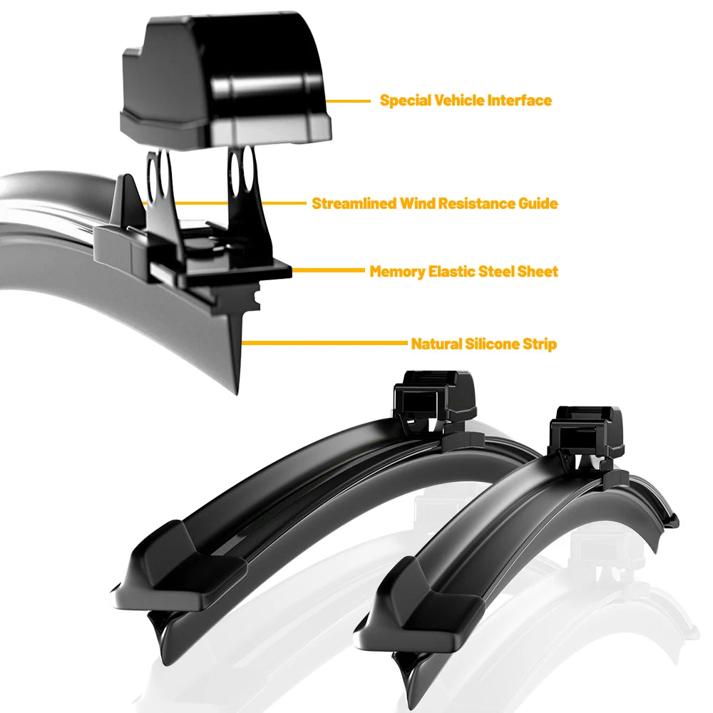 BYD Atto 3 Wiper Blades LECIBUBI Front Windshield Premium - NeoBYD