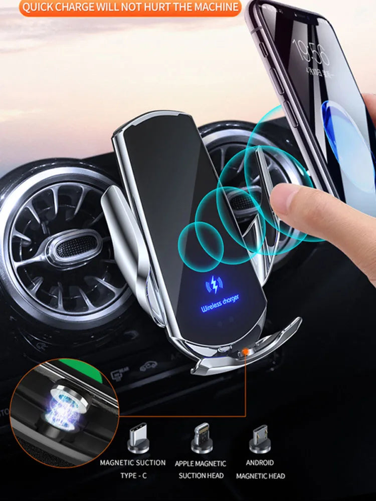 Mobile Phone Holder for Jaecoo J7 2025 2024 2023 13.2" Screen Base Car Wireless Charger Stand Gravity Mount Auto Accessories