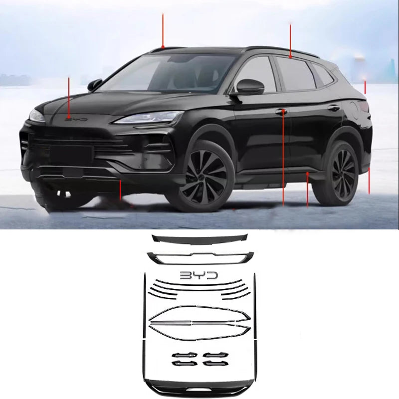 Interior / Exterior Car Accessory Badges and Logo Insignia Packages for BYD Seal U - NeoBYD