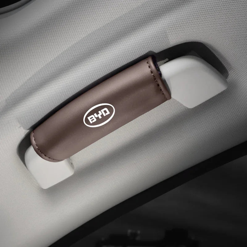 1Pcs PU Leather Roof Handle Anti-scratch Protector Case For BYD Atto 3 Yuan Plus F3 E6 F0 G3 I3 Ea1 Song Max Tang Dmi 2din G6