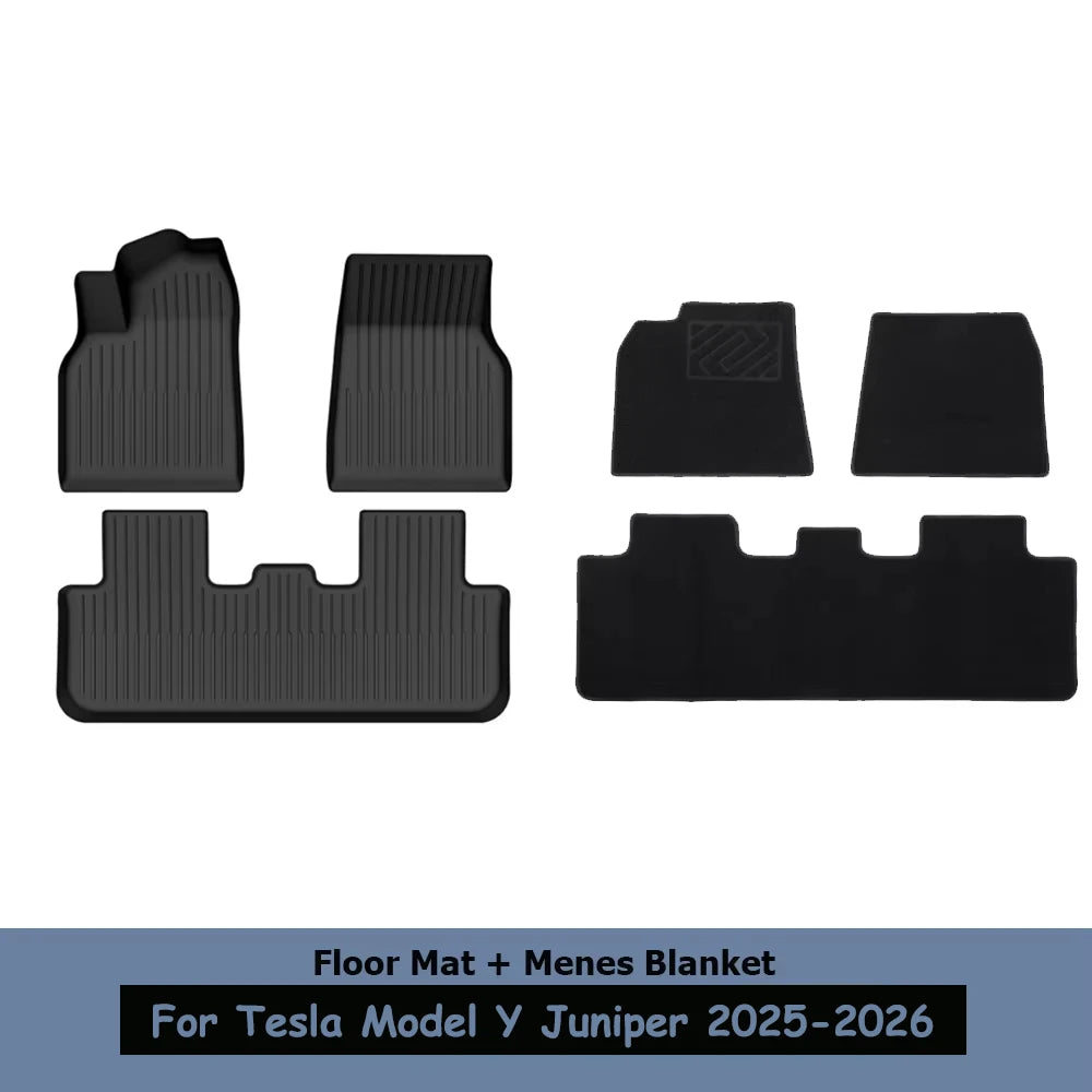Premium Custom Fit Tesla Floor and Luggage Mats