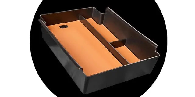 Center Console Precise Fit Divided Compartments ABS+Leather Pad Storage Box For BYD Sealion 7 - NeoBYD