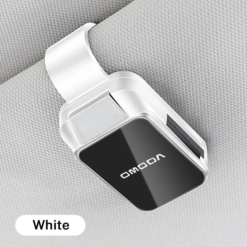 Car Sun Visor Glasses Clips One-hand Pressing switch Eyeglasses Holder For Omoda JAECOO J7 J6 J7 J8 Phev 2025 2024 2023 Ruigu 9