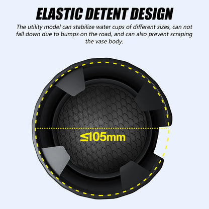 Large Car Cup Holder Expander With Adjustable Base Cup Holder Adapter Multipurpose Car Bottle Cups Organizer Storage Accessories - NeoBYD