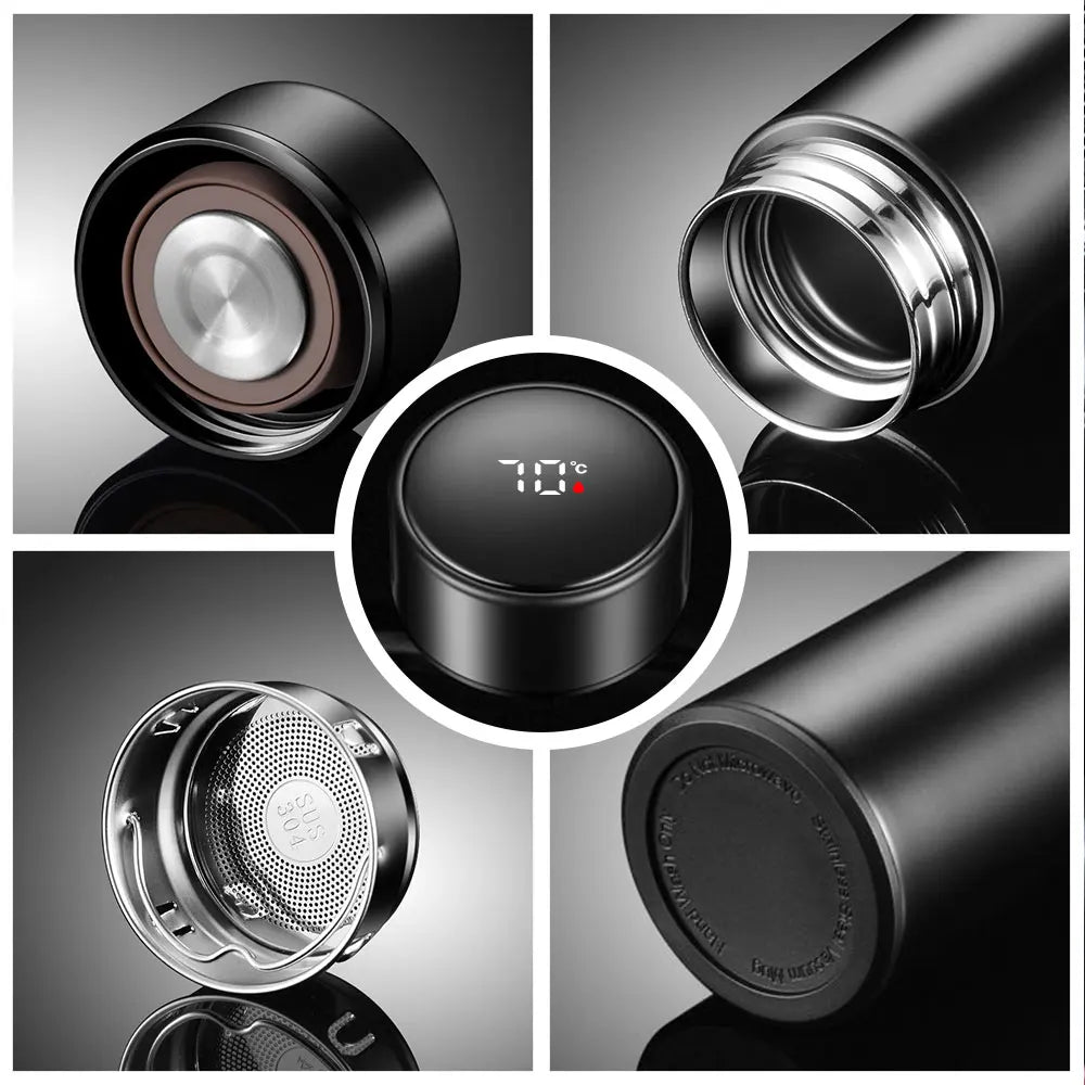Car Intelligent Thermos Bottle For BYD Tang F3 E6 Atto 3 Yuan Plus Song Max F0 G3 I3 Ea1 Dmi 2din 2014 G6 Pro Auto Accessories - NeoBYD