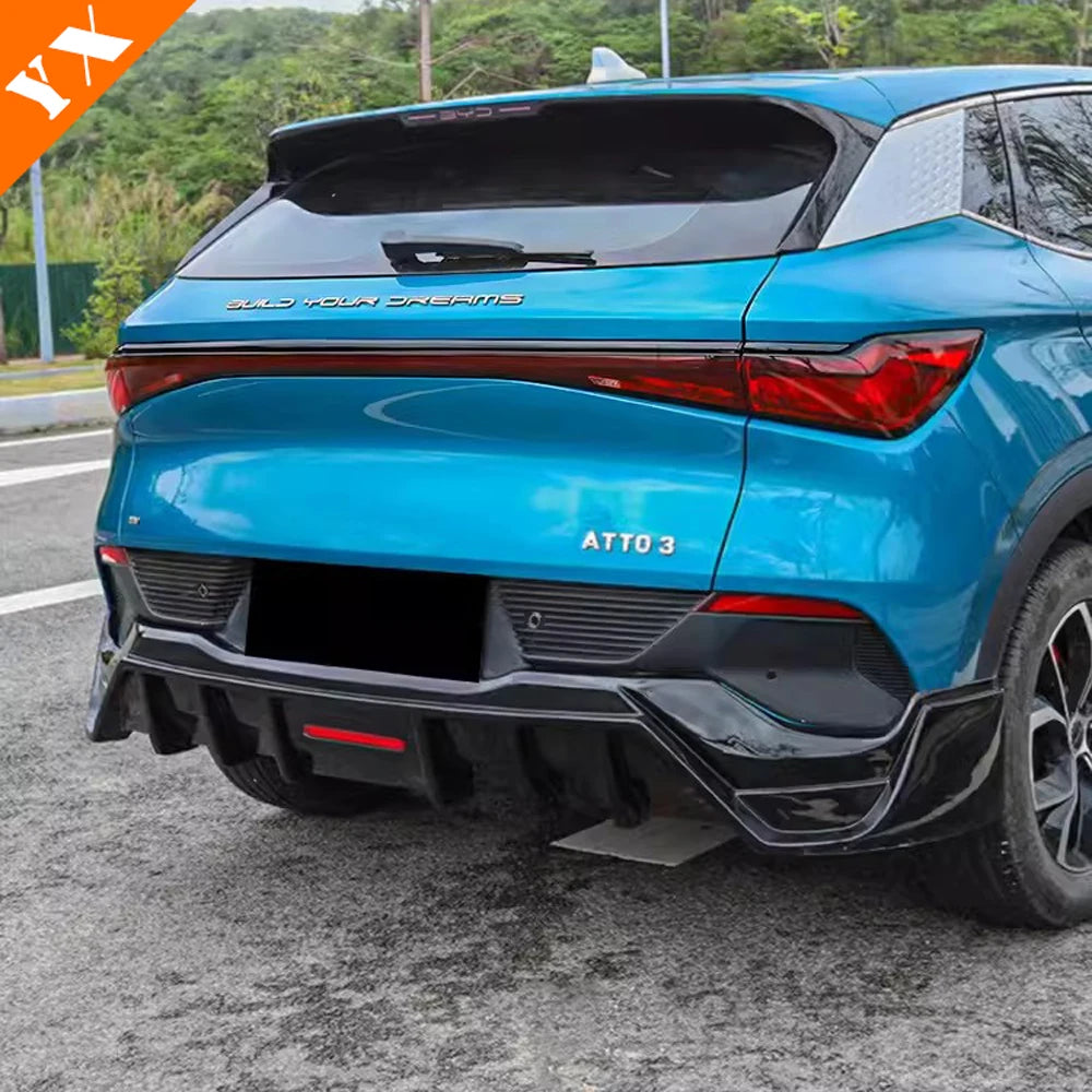 BYD ATTO 3 Yuan Plus Rear Trunk Lid Cover Trim Black - NeoBYD