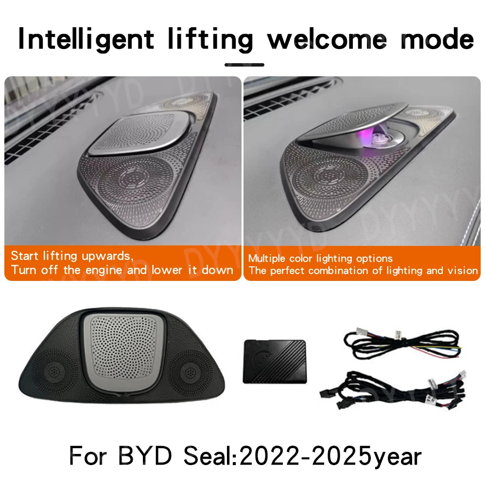 BYD Seal DMi Center Audio Upgrade Speakers With Ambient LED - NeoBYD
