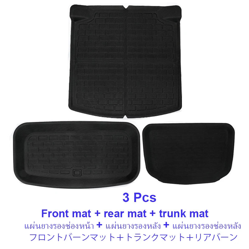 Front, Rear and Trunk Floor Mats / Cargo Liner Protector Waterproof Non-slip For BYD Seal RHD - NeoBYD