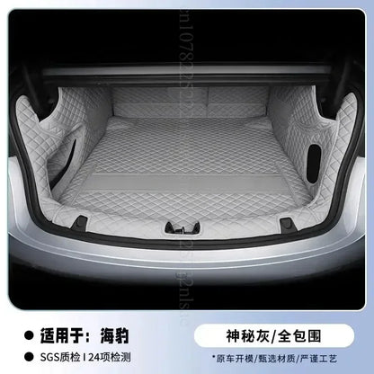 BYD Seal EV Trunk Mat Leather Waterproof For EV Owners - NeoBYD