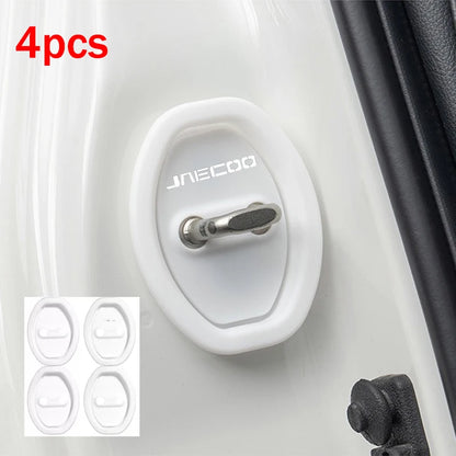 4 pcs Extendable Silicone Car Door Lock Covers Waterproof Rust-proof Protection For Chery Jaecoo J7 J8 2023 2024 2025 Auto