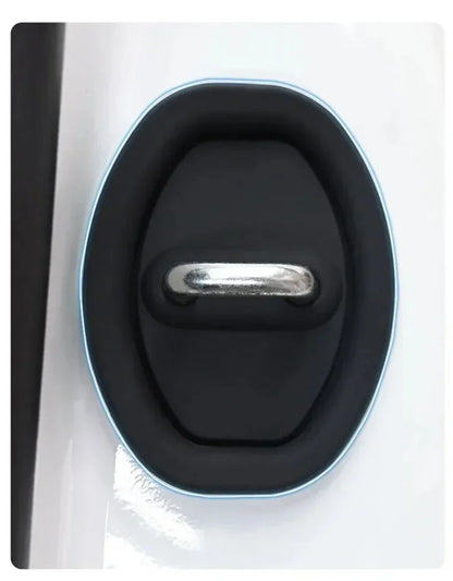 Silicone Car Door Lock Buckle Anti-collision Protective Cover For BYD - NeoBYD