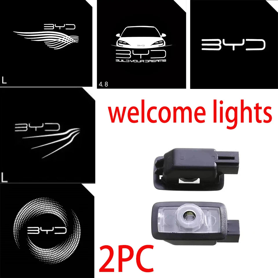 Car Door Welcome / Exit Warning Night Lights For BYD - NeoBYD