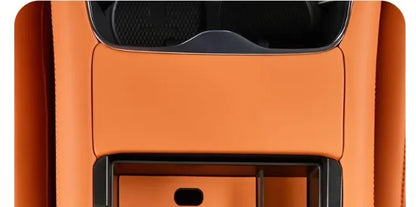 Center Console Precise Fit Divided Compartments ABS+Leather Pad Storage Box For BYD Sealion 7 - NeoBYD