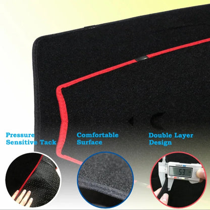 Car Dashboard Cover Protective Pad Dash Board Sunshade Carpet Anti-UV Dashmat For BYD Dolphin / Atto 2