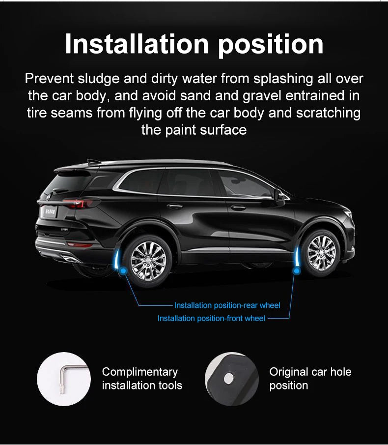 BYD Sea Lion Mud Flaps Front And Rear Protection For EV - NeoBYD