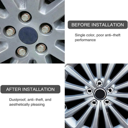 Car Wheel Nut Cover 20 Pieces (17mm/19mm/21mm) - NeoBYD