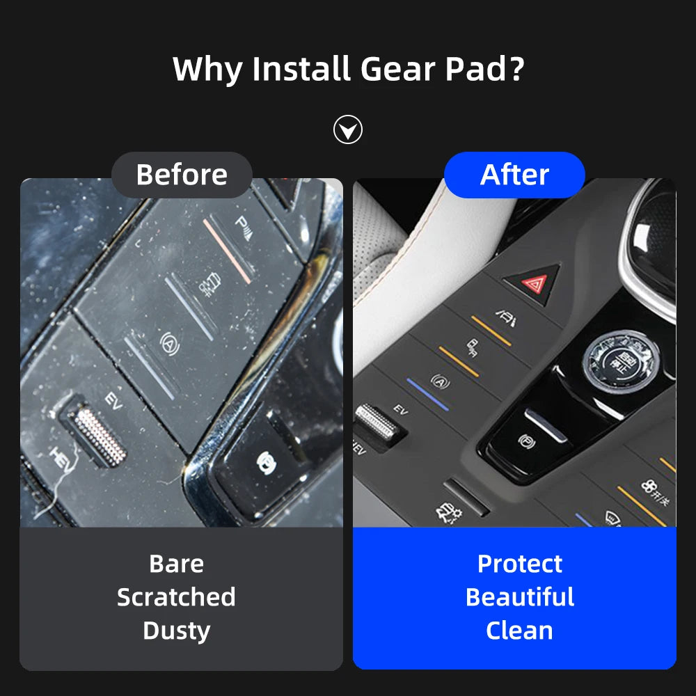 Silicone Center Control Handle Panel Protective Film Waterproof For BYD Atto 3 / Atto 2 - NeoBYD