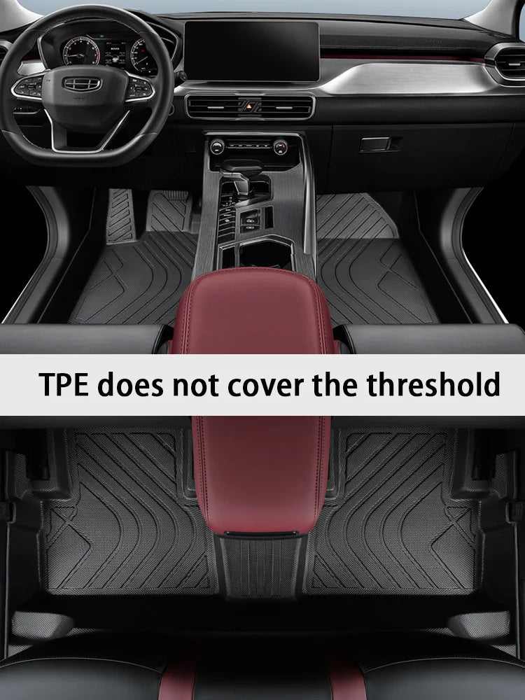 TPE LHD For BYD Seal 2024 2023 2022 Floor Mat Accessories Auto Foot Panel Liner Storage Carpet Pad Waterproof Parts Car Sticker