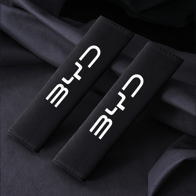 Safety Belt Shoulder Pads Made from Soft And Comfortable Plush Fabric For BYD - NeoBYD